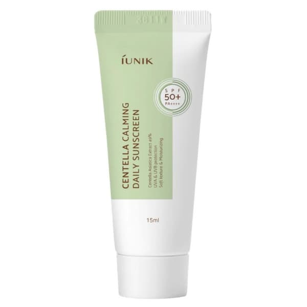 iUNIK Centella Calming Daily Sunscreen 15 ml - voide suodattimella