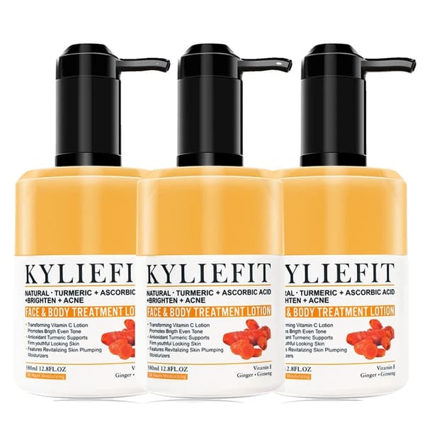Ailke Gurkmeja Hudvårdsset, Upplysande Lotion, Djuprengörande Tvål,LOTION x 3