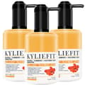 Miniatyrbillede 1 af 2: KYLIEFIT Body Lotion, Oplysende, Fugtgivende,3 flasker lotion