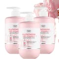 Miniatyrbild 1 av 2: Ljusande kroppslotion, 500 ml volym, Glutation & Vitamin C,3-pack lotion