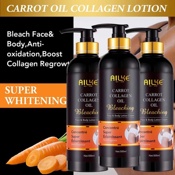 AILKE Kollagen Hudvård, Blekande Serum, Mörka Fläckar Korrigerare,3 Packlotion