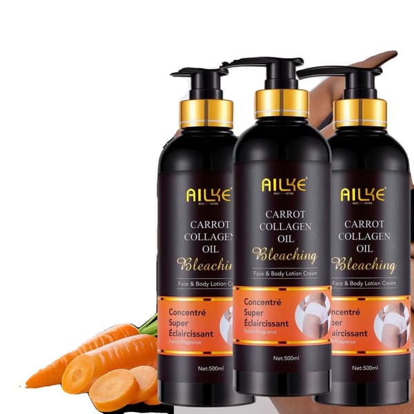 AILKE Kollagen Hudvård, Blekande Serum, Mörka Fläckar Korrigerare,3 Packlotion