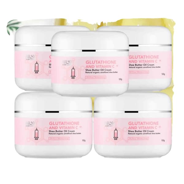 Fuktighetskräm, berikad med glutation, anti-aging,5-pack grädde
