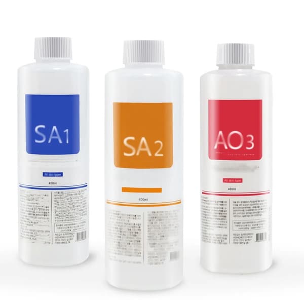 Kasvojen ihonhoitoserumi, 400 ml koko, sopii kaikille ihotyypeille,3 kpl 400ml