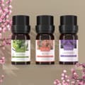 Pikkukuva 3 / 4: Kasvoöljysetti, Luonnolliset Ainesosat, Kosteuttavat Ominaisuudet, Sopii Kaikille Ihotyypeille,10ml 3kpl setti, Jojoba ruusu laventeli, Beige