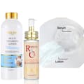 Miniatyrbild 1 av 2: AILKE Whitening Body Lotion Set, Hydrerande Multivitaminlotion, Mörka Fläckar Korrigerare,2 i 1 set