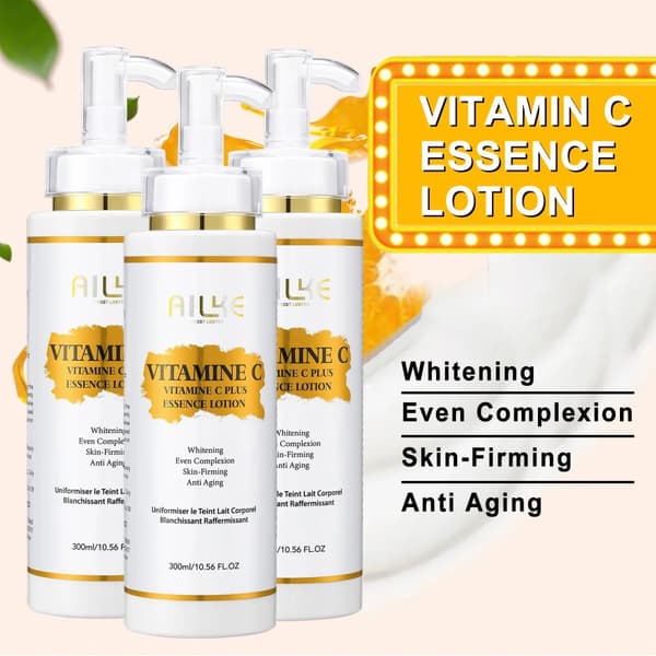 C-vitamiini Ihonhoitosetti, Kirkastava Seerumi, Valkoistava Essenssikosteusvoide,3 kpl Lotion