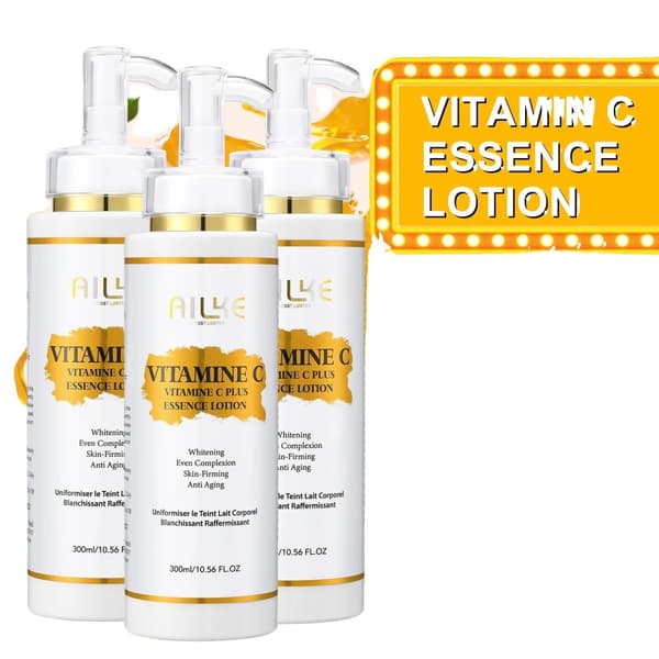 C-vitamiini Ihonhoitosetti, Kirkastava Seerumi, Valkoistava Essenssikosteusvoide,3 kpl Lotion