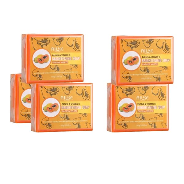 AILKE Kojic Acid Soap, Ljusnande och Bleknande Egenskaper, Fuktgivande Formel,KÖP 3 FÅ 2 GRATIS