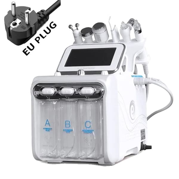 Hydra Beauty Hudrensning, Vand Aqua peeling, 6 I 1 H2O2 Vand Oxygen Jet Peel, EU STIK