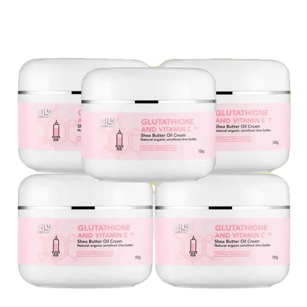 Hudpleje Lotion, Whitening Formula, Fugtgivende Creme, 5 Pakke Creme