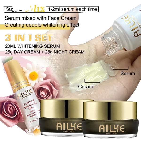 Ljusnande Ansiktskräm, Bleknande, Anti-Aging, Fuktgivande,KRÄM OCH SERUM
