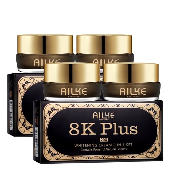 Ljusnande Ansiktskräm, Bleknande, Anti-Aging, Fuktgivande,2 SETS