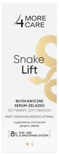 Miniatyrbillede 5 af 11: MORE4CARE SNAKE LIFT øjeblikkelig ansigts-, hals- og décolleté-serum 35 ml