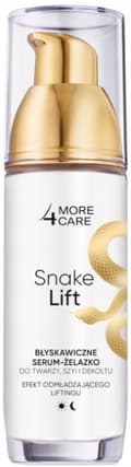 Miniatyrbillede 2 af 11: MORE4CARE SNAKE LIFT øjeblikkelig ansigts-, hals- og décolleté-serum 35 ml