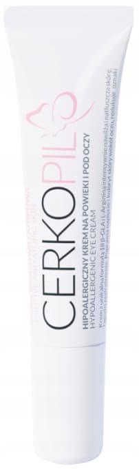 CERKOPIL Hypoallergenisk øjenlågs- og øjencreme 15 ml