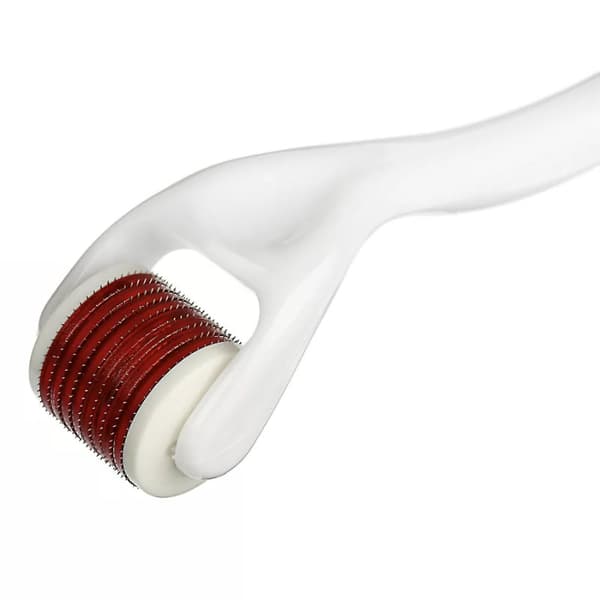 Dermaroller - Skinroller Mikroneuloilla Valkoinen