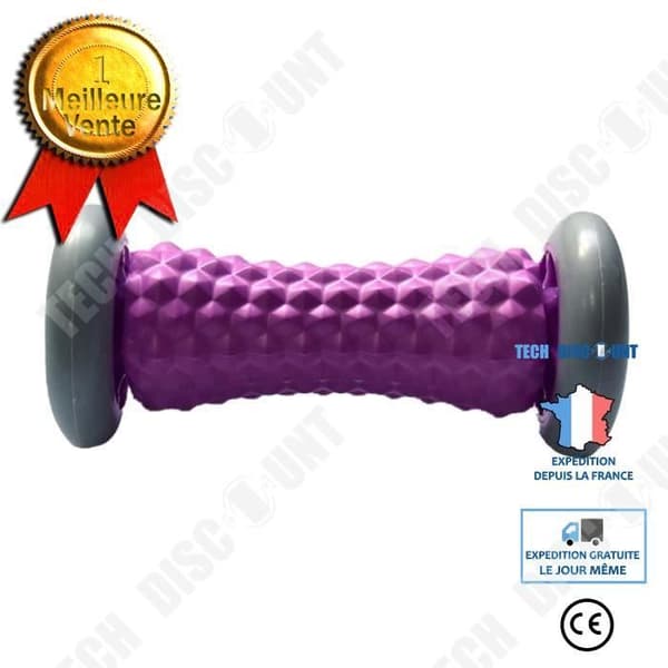 Fotmassagehjul i hexagonalt mönster - TEKNISK RABATT - Sporttillbehör för stretching och yoga