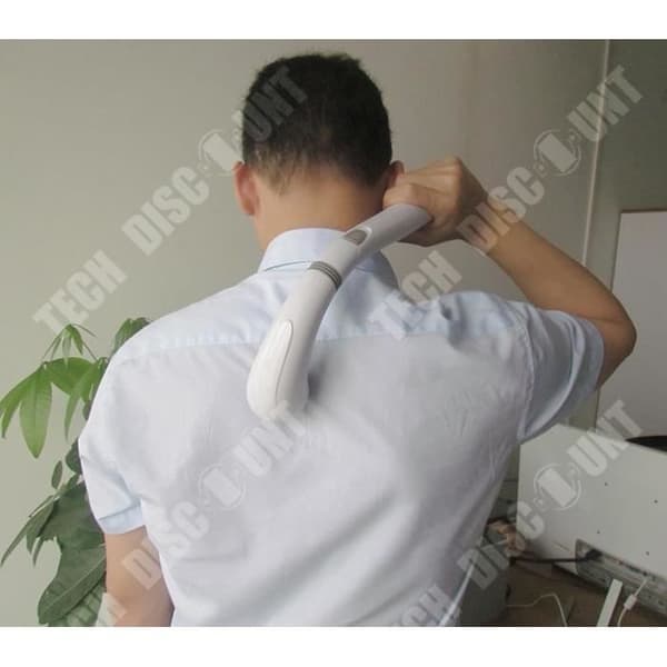 TD® 1 st Bärbar handhållen massageapparat Uppladdningsbar sladdlösa axlar Fot Ben Terapimaskin MASSAGERENHET - KUDDSMASSAGE
