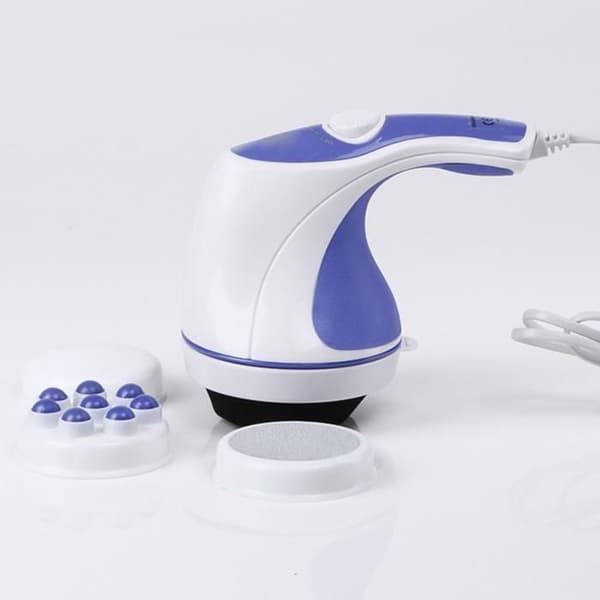 TD® Handheld Electric Cellulite Pusher 4 Massagehuvuden Fettreducerande massage