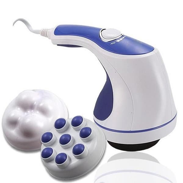 TD® Handheld Electric Cellulite Pusher 4 Massagehuvuden Fettreducerande massage