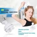 Miniatyrbild 4 av 4: TD® 3D Knådande Silikon Multifunktionell Dragon Grip Head Massager Elektrisk laddning Knådande Läder Massagemaskin