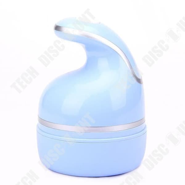 TD® 3D Knådande Silikon Multifunktionell Dragon Grip Head Massager Elektrisk laddning Knådande Läder Massagemaskin