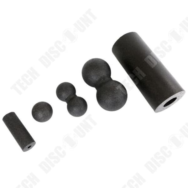 TD® 5st Spiny Ball Träning Fitness Durbale Yoga Tillbehör Massage Roller Cylinder för kvinnor Män MASSAGE ROLLER