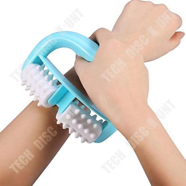 TD® Slimming Roller, Massageborste, Kroppsborste Celluliter Muscle Relaxer Ben Roller Stove Portable Massager