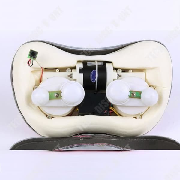 TD® Massagekudde Massagekudde Shiatsu massageapparat med infraröd uppvärmningsfunktion för nacke och rygg avslappning i ländryggen