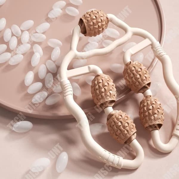 TD® Enhanced Leg Roller Sculpt Ring Clip Ben Massager Roller Muskeleliminering Avslappning Massage Vadmassa