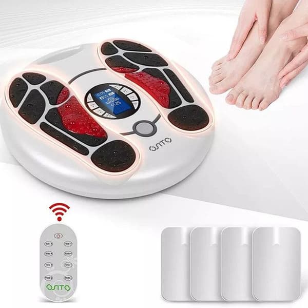 TD® fotmassageapparat 25 förinställda massagelägen Fjärrkontroll Stor LED-display