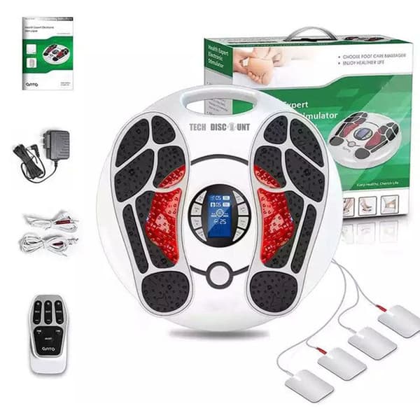 TD® fotmassageapparat 25 förinställda massagelägen Fjärrkontroll Stor LED-display