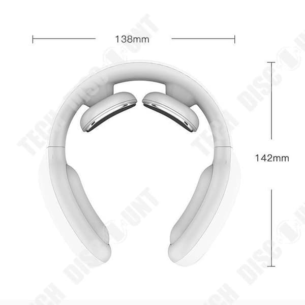 TD® Smart axel- och halsryggmassageapparat Multifunktionell vibrationspulsknådningsfysioterapianordning