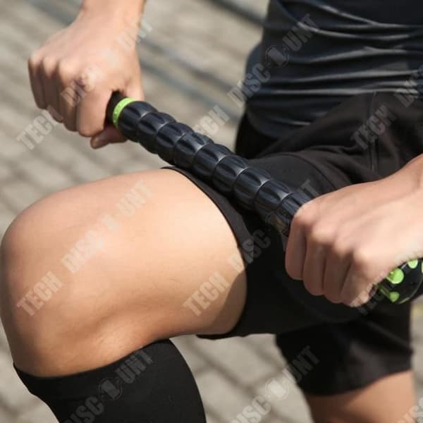 TD® Massagestick sport fitness yoga stick manuell utrustning helkroppsmuskelavslappning massage fascia yogastick