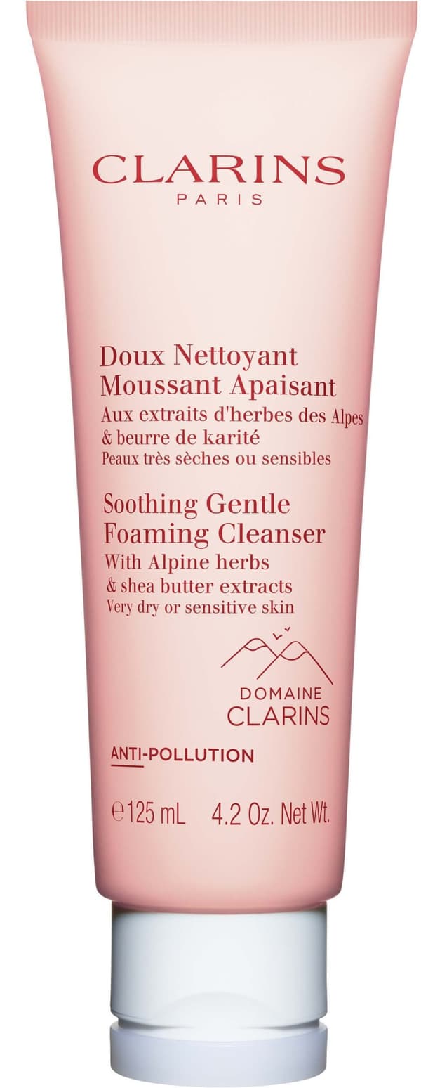 Clarins Soothing Gentle Foaming Cleanser Dry/Sensitive Skin 125ml