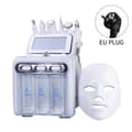 Miniatyrbillede 2 af 2: Hydro Dermabrasion Maskine, 7 i 1 Funktionalitet, Hudfornyelse,EU STIK