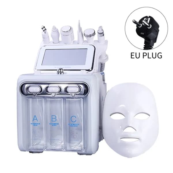 Hydrodermabrasionsmaskin, hudföryngring, återfuktande behandling,EU-KOPPLING