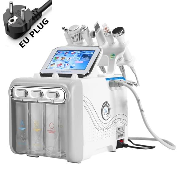 Vand Dermabrasion Maskine, Hvid ABS Materiale, 110V-220V, Flere Funktioner,EU STIK