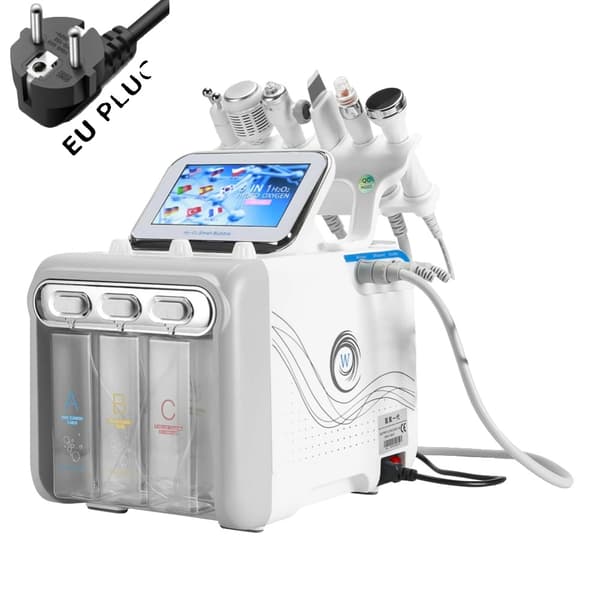 Vand Dermabrasion Maskine, Hvid ABS Materiale, 110V-220V, Flere Funktioner,EU STIK