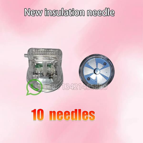 Microneedling Cartridge, Metalmateriale, CE-certificeret,10 10 Mængde