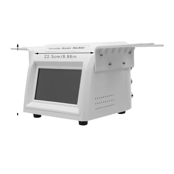 40 KHz Vakuum RF Kavitation Maskin, Multifunktionell Kroppsslimmande Enhet, LED-display, Sladdad Elektrisk,Elfenben, 220 V, EU-kontakt