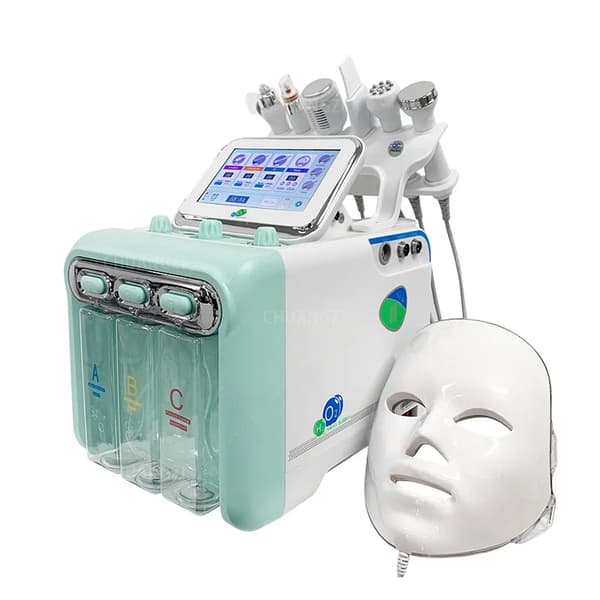 Ansigtsmassageapparat, Dyb rensning, Forbedret hydrering, Alsidig funktionalitet,7 in1, EU