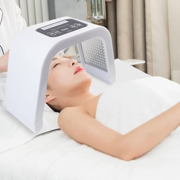 LED-ljusterapi-mask, röd ljusterapi, anti-aging, hudföryngring,VIT