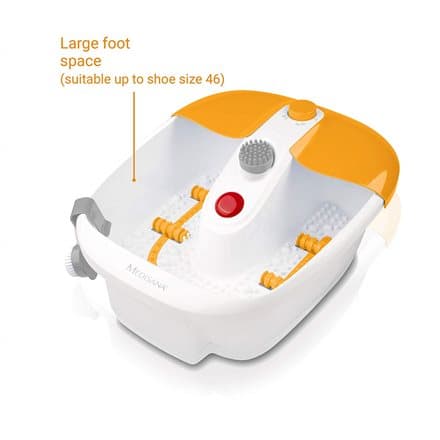 Medisana FS 883 Foot Spa foot bath 80 W Orange, White