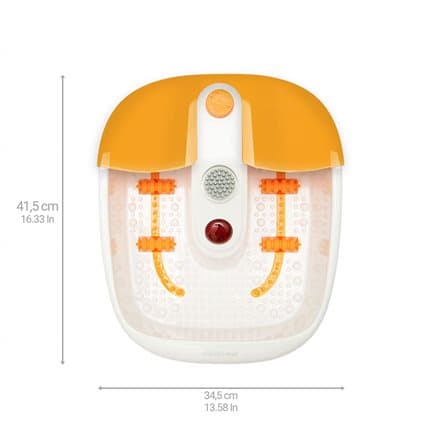 Medisana FS 883 Foot Spa foot bath 80 W Orange, White