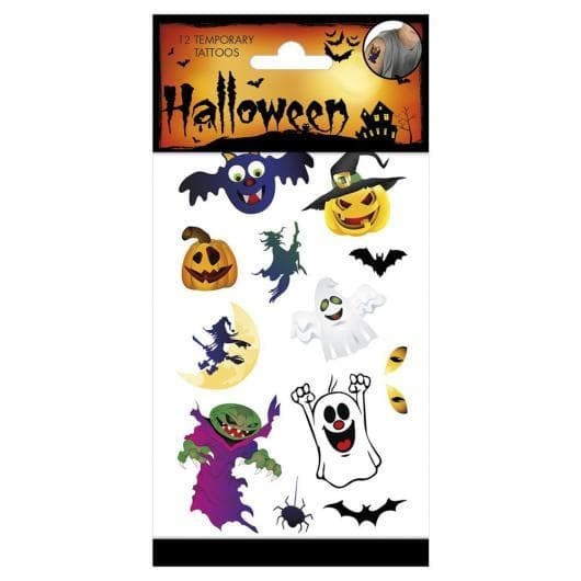 Tatueringar Halloween figurer