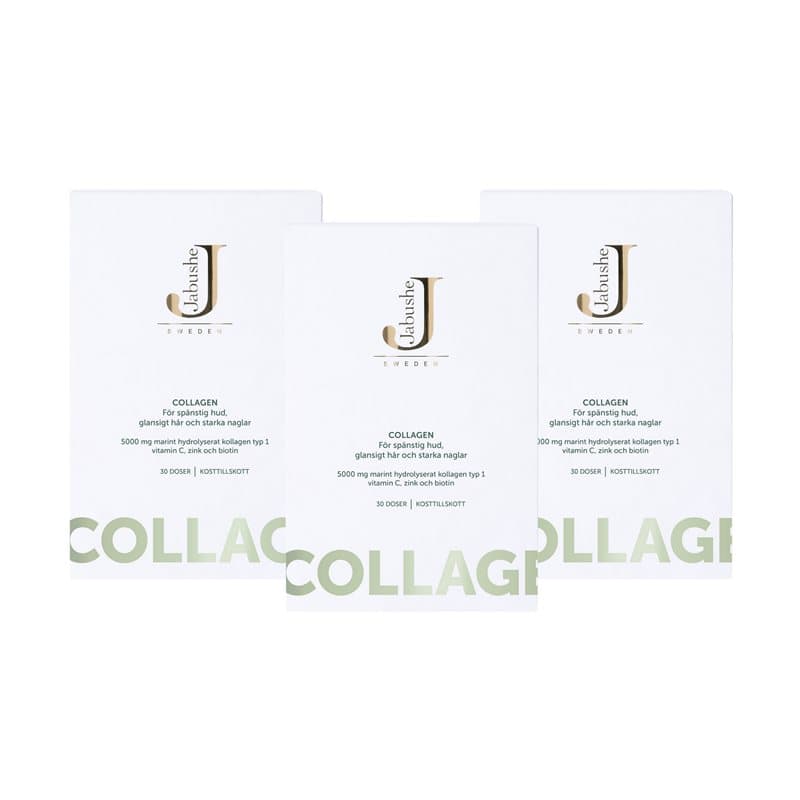 Jabushe Collagen Ekonomipack 3x30p