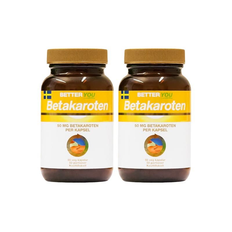 Betakaroten Ekonomipack 50mg 2x50k