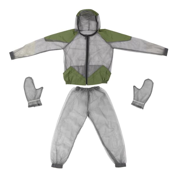 Utomhus Myggavvisande Dräkt, Hög Andningsförmåga, Utmärkt Insektskydd,XL, Beige